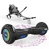 MEGA MOTION Hoverboards mit Hoverkart für Kinder, 6.5 Zoll Hoverboards mit...
