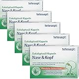 tetesept Eukalyptusöl Kapseln Nase und Kopf - bei erkältungsbedingten...