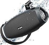 W-KING120W Peak Bluetooth Lautsprecher Groß, IPX6 Musikbox Lautsprecher...
