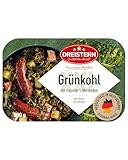 DREISTERN Grünkohl mit Kassler und Mettenden 800g I Herzhaftes Fertiggericht in...