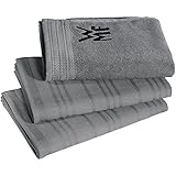 WMF Küchenhandtuch-Set 3-teilig, Baumwolle Küchentücher, 2 Geschirrtücher,...