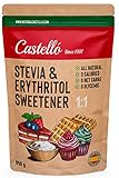 Stevia + Erythrit 1:1 Süßstoff | 1g = 1g Zucker | 100% Natürlicher...