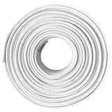 Alu-Verbundrohr (100 m, 16x2 mm) - Mehrschichtverbundrohr für Heizung und Trinkwasser - Korrosionsbeständiges Verbundrohr Meterware - PEX-AL-PEX