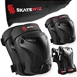 SKATEWIZ Schoner Inliner Damen und Herren - Knieschoner Inliner Damen -...