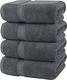 Utopia Towels - 4er-Pack Badetücher Set Premium 100% ringgesponnene Baumwolle...