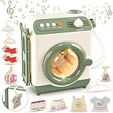 deAO Waschmaschine Kinderspielzeug, Kinderwaschmaschine Spielzeug...