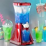 MikaMax Originale Slush-Eis-Maschine – Retro Design, Slush Ice Maker mit 20...