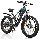 VARUN E Bike, E-Bike Herren mit 26 * 4.0 Zoll Fat Tire, 48V 18AH(864Wh) Akku,...