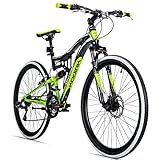 Bergsteiger Kodiak 26 Zoll, 29 Zoll Mountainbike, Scheibenbremse, Shimano 21...