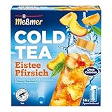 Meßmer Cold Tea Eistee Pfirsich | Schwarzer Tee mit Pfirsich-Geschmack |...
