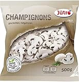 Jütro Champignons, geschnitten, 500 g (Tiefgefroren)