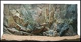 Aquarium 3 D Rückwand S. Felsen Wurzel 80x40 cm 80 3D