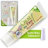 Oral7 Tiny Teeth. Baby Zahnpasta mit den Enzymen der Muttermilch für weniger...