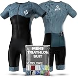 SLS3 Triathlon Anzug Herren - Trisuit Einteiler – Triathlonanzug - Triathlon...