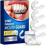 4-Pack 2-Größen Knirscherschiene Für Nacht Nachtschutz für...