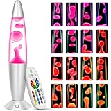 KIKILIVE lavalampe kinder mit farbwechsel lavalampen Erwachsene 17 farben...