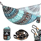NATUREFUN Ultraleichte Reise Camping Hängematte | 300 kg Tragkraft (275 x140...