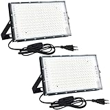 CREATESTAR LED Strahler 150W 2er, LED Strahler Außen, Superhell 15000LM...