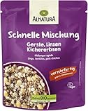 Alnatura Schnelle Mischung Gerste, Linsen, Kichererbsen, 250 g