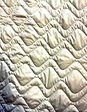 Seiden Sommerdecke Bettdecke Wildseide-Baumwolle 135 x 200 cm Füllung 60% Seide...