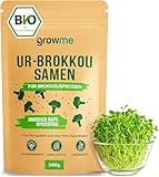 BIO Brokkoli-Sprossen Samen [200g] - Brokkoli-Samen mit über 95% Keimfähigkeit...