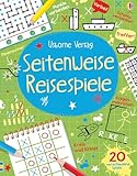 Seitenweise Reisespiele: mit heraustrennbaren Seiten (Usborne Mitmach-Blöcke)