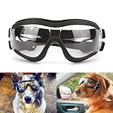 NAMSAN Sonnenbrillen für Hunde Einstellbar Hundebrille Wasserdicht Winddicht...