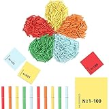 100 Stück Tombola Set Gewinnlose 1-100 Lose Treffer Tombola Tombola Lose Gewinn...