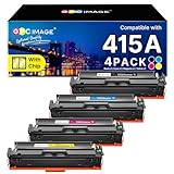 GPC IMAGE 415A Toner mit Chip Kompatible für HP 415A Multipack Original für HP...