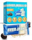 Sven Jack (Energy Cake) - Cookies-Cream 24x 125g (3kg) - Fitness Riegel aus...