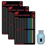 3 Stück Magnetische Füllstandsanzeige, Gasflasche Füllstandsanzeige für...