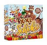 XXL Schoko Snack Adventskalender | 24 Türchen mit Mars, Twix, Snickers, Milky...
