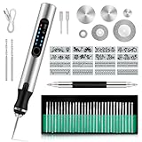 Elektrischer Gravierstift, DIY Gravur Werkzeug Set, Gravierwerkzeugsatz, USB...