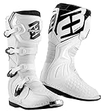 Bogotto MX-3 Motocross Stiefel (White,45)