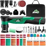 BATOCA S5 Mini Akku Poliermaschine, Rotations und Exzenter Poliermaschine, Auto...