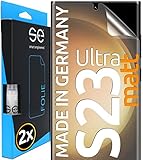 2x se® 3D SCHUTZFOLIE Entspiegelt für Samsung Galaxy S23 Ultra,Anti-Staub,...