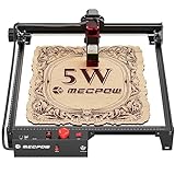 Mecpow X3 Laser Graviermaschine, 5W Graviermaschine Laser Cutter für Holz und...