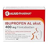 ALIUD PHARMA Ibuprofen AL akut 400 mg 50 Filmtabletten: Bei leichten bis mäßig...