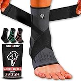 NEO X-PRO Sprunggelenkbandage - Einstellbares Fußbandage - Flexible...