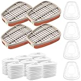 6001 Filter für Atemschutzmaske Set, Filter gegen Organische Dämpfe Set,...
