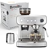 Breville Barista Max Siebträgermaschine | Espressomaschine/Kaffeemaschine mit...