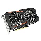 Gigabyte GeForce GTX 1050 Ti GV-N105TWF2OC-4GD 4GB Grafikkarte schwarz