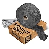 Hitzeschutzband Motorrad 5M,Auspuff Dichtband,10 Stück 300x4,6 mm mit...