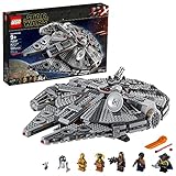 LEGO Star Wars 75257 Millennium Falcon Bauspielzeug-Set für Kinder, Jungen und...
