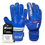 Reusch Attrakt Silver Junior Torwarthandschuhe für Kinder|Gr. 3–8 für Jungen...