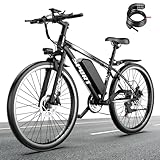 ASKGO E Bike, 26' Zoll E-Bike Herren Damen mit Paar Scheibenbremse, 48V 10AH...