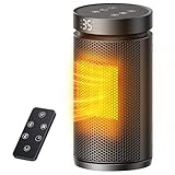 Mowend Heizlüfter YND-1200Y, 1500W Elektroheizer mit Thermostat &...