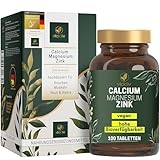 VITACTIV Calcium Magnesium Zink Tabletten - Mineralkomplex hochdosiert für...