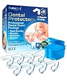 Runesol Aufbissschiene gegen Zähneknirschen, 8 x Mischpackung mit Hygieneetui,...