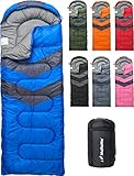 MalloMe Schlafsack Outdoor - Schlafsack Erwachsene und Kinder - Schlafsack...